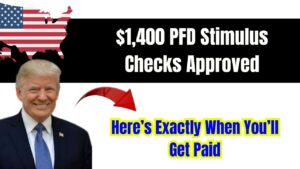$1,400 PFD Stimulus Checks Approved