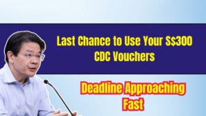 Last Chance to Use Your S$300 CDC Vouchers