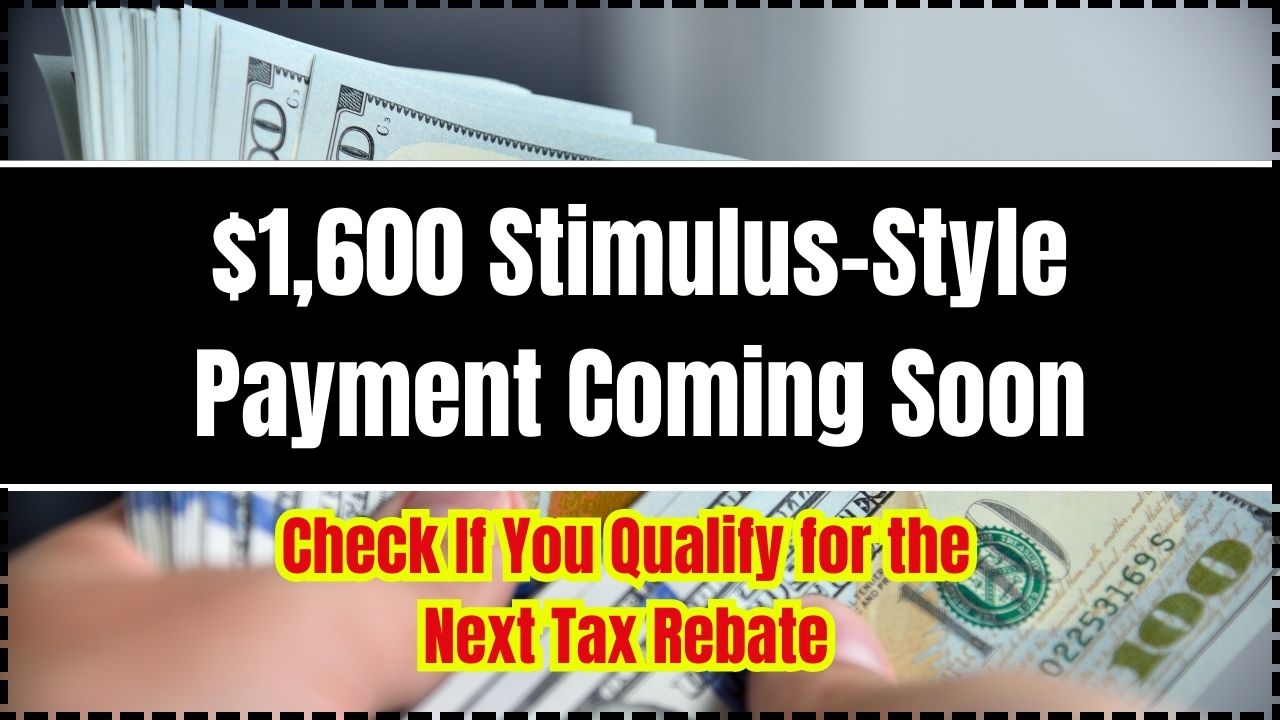 $1,600 Stimulus-Style Payment Coming Soon