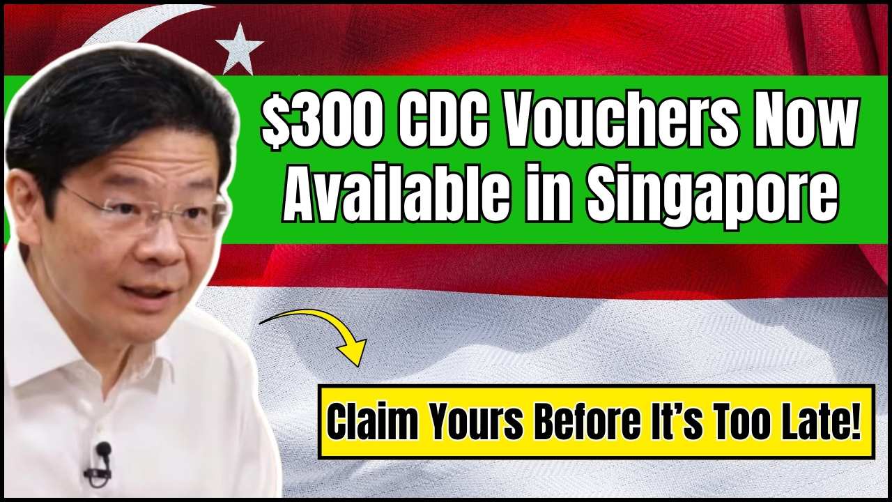 $300 CDC Vouchers Now Available in Singapore