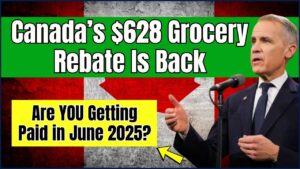 $628 Grocery Rebate Is Back