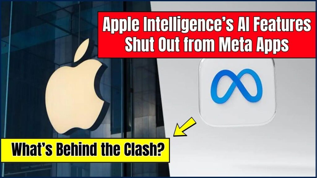 Apple Intelligence’s AI Features Shut Out from Meta Apps: What’s Behind the Clash? 1 AI Features Shut Out from Meta Apps