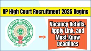 AP High Court Recruitment 2025 Begins