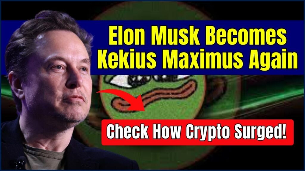 Elon Musk Becomes Kekius Maximus Again – Check How Crypto Surged! 1 Elon Musk Becomes Kekius Maximus Again
