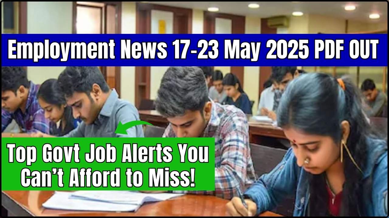 Employment News 17–23 May 2025 PDF OUT