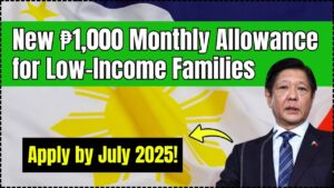Monthly Allowance for Low-Income Families