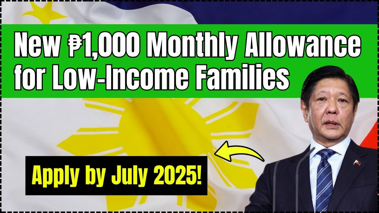 Monthly Allowance for Low-Income Families