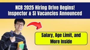 NCB 2025 Hiring Drive Begins