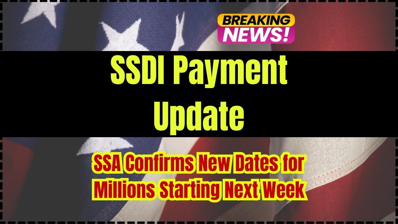 SSDI Payment Update