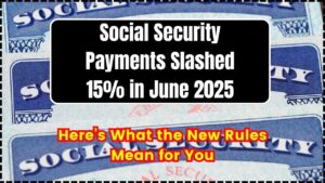 Social Security Payments Slashed 15% in June 2025