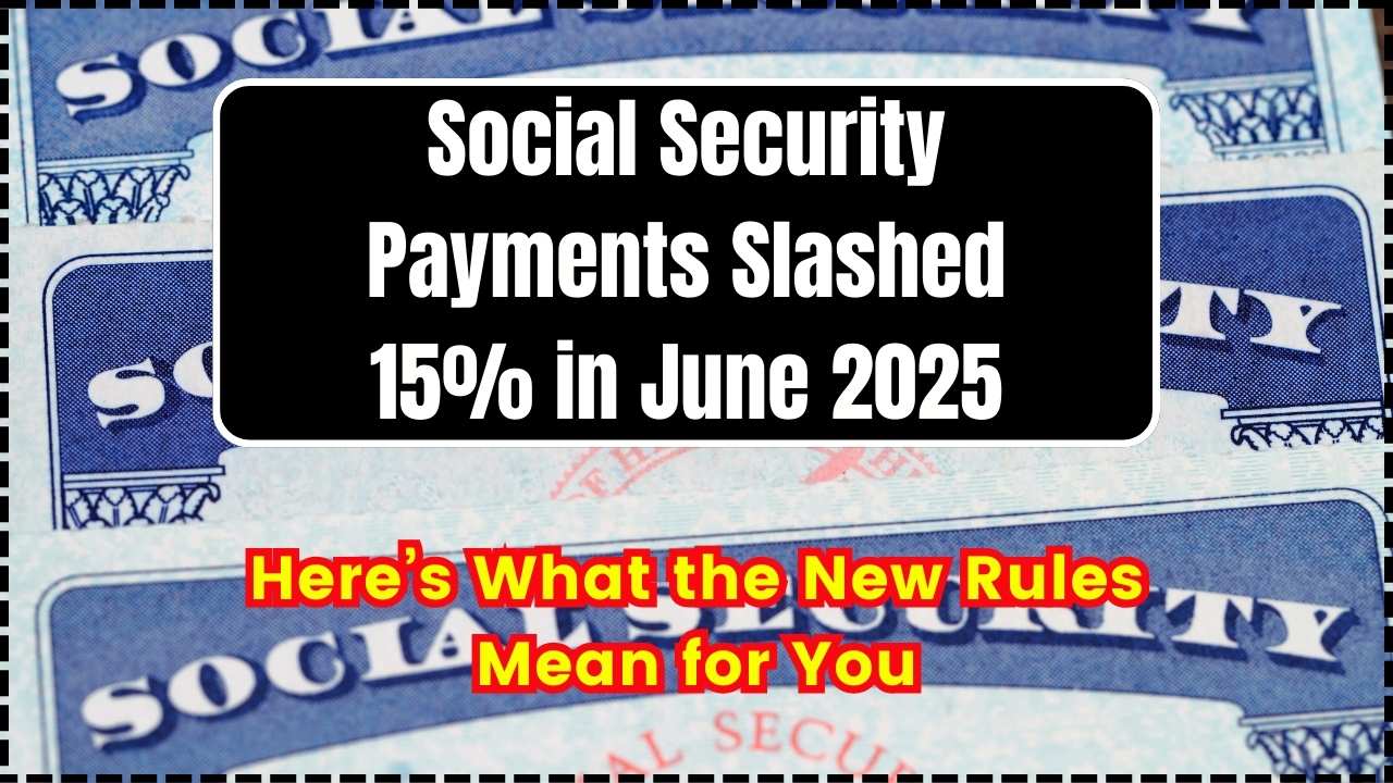 Social Security Payments Slashed 15% in June 2025