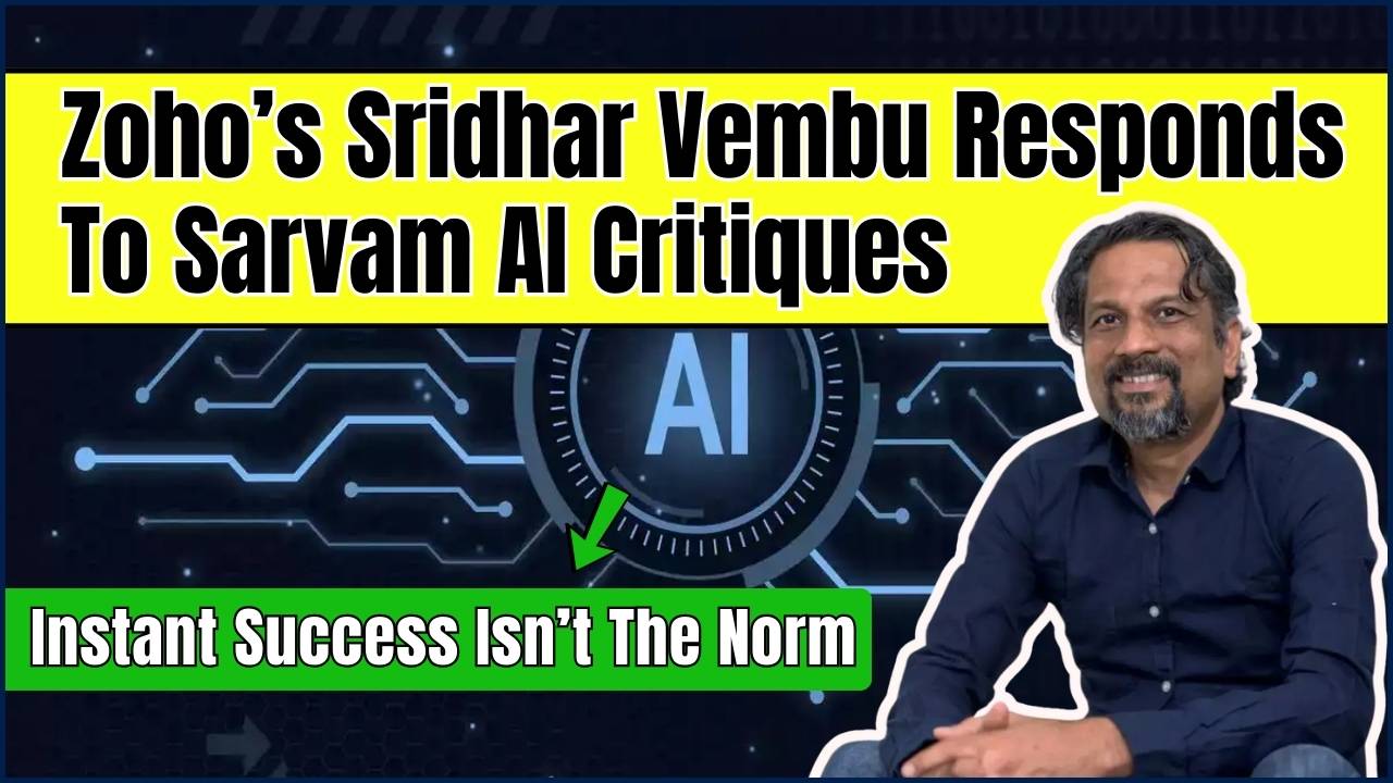 Sridhar Vembu Responds To Sarvam AI Critiques