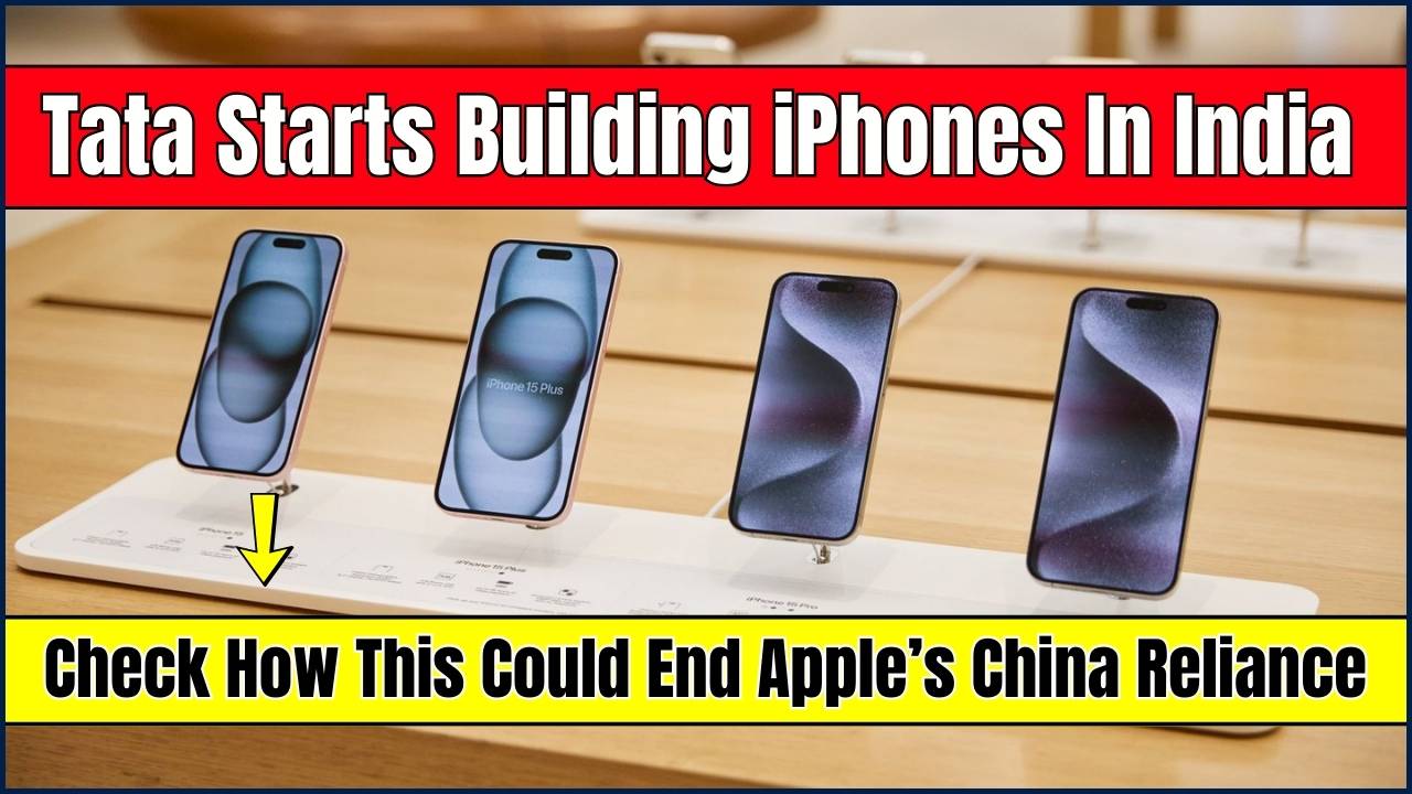 Tata Starts Building iPhones In India