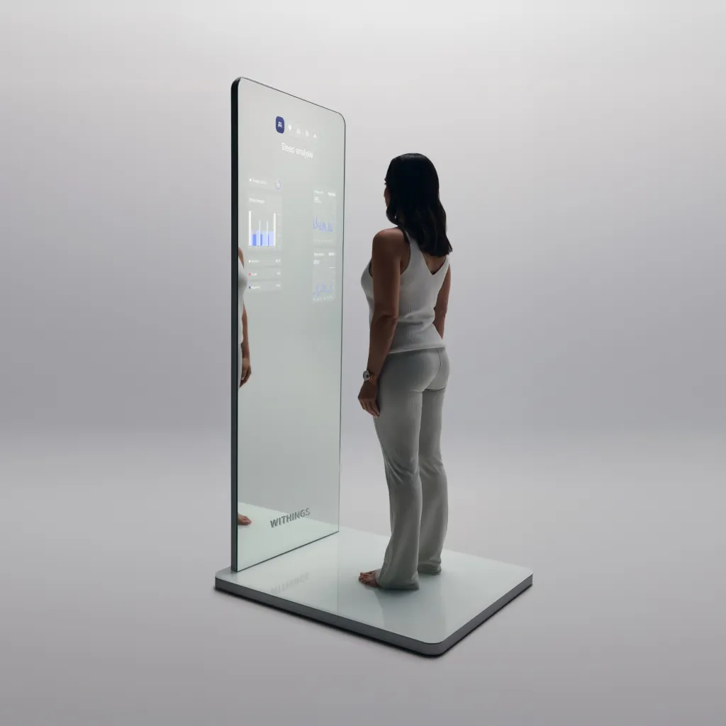 This AI-Powered Mirror Analyzes Your Health in Real-Time—Meet Withings Omnia 2 Health in Real-Time