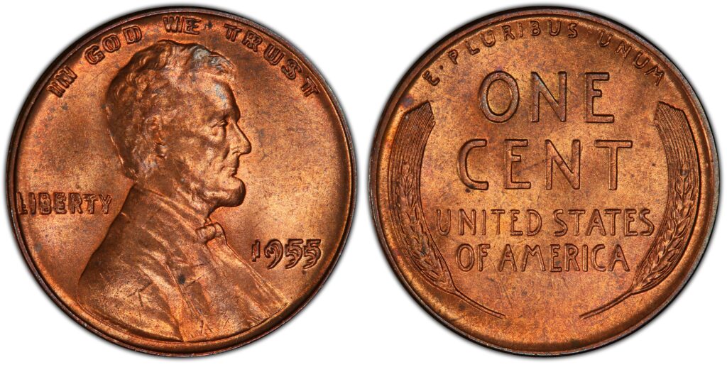 Rare Pennies Could Make You Rich as US Mint Ends Penny Production—Here’s What to Look For 4 1955 Doubled Die Obverse Lincoln Cent