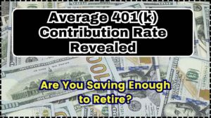 Average 401(k) Contribution Rate Revealed