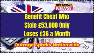 Benefit Cheat Who Stole £53,000 Only Loses £36 a Month