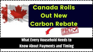 Canada Rolls Out New Carbon Rebate