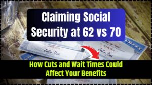 Claiming Social Security at 62 vs 70
