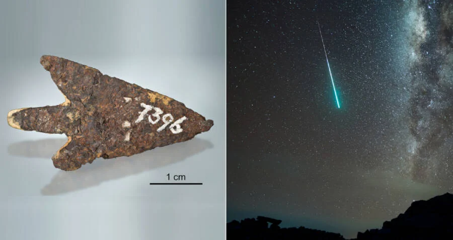 3,000-Year-Old Arrowhead Made of Space Metal Discovered—Its Origin Will Blow Your Mind 3 Classic rusted view of the Mörigen arrowhead