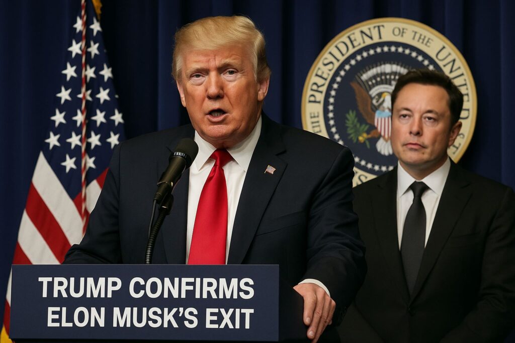 Trump Confirms Elon Musk’s Exit: Special Conference to Address Shocking Cabinet Departure 3 Elon Musk Exit