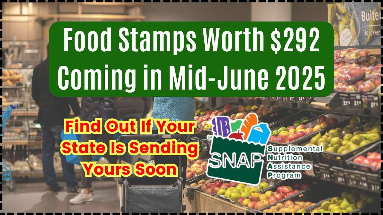 Food Stamps Worth $292 Coming in Mid-June 2025
