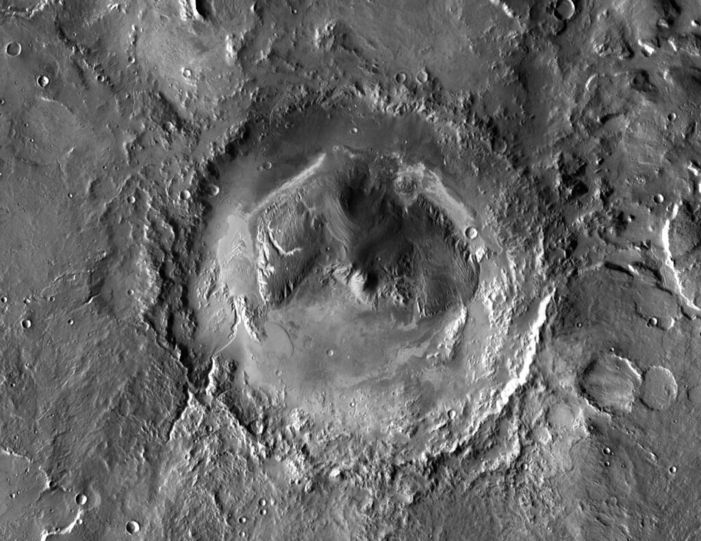 Unexplained Phenomena on Mars: NASA Finally Explains the Radioactive Traces—And It’s Not What You Think! 4 Gale Crater- Curiosity's Landing Site
