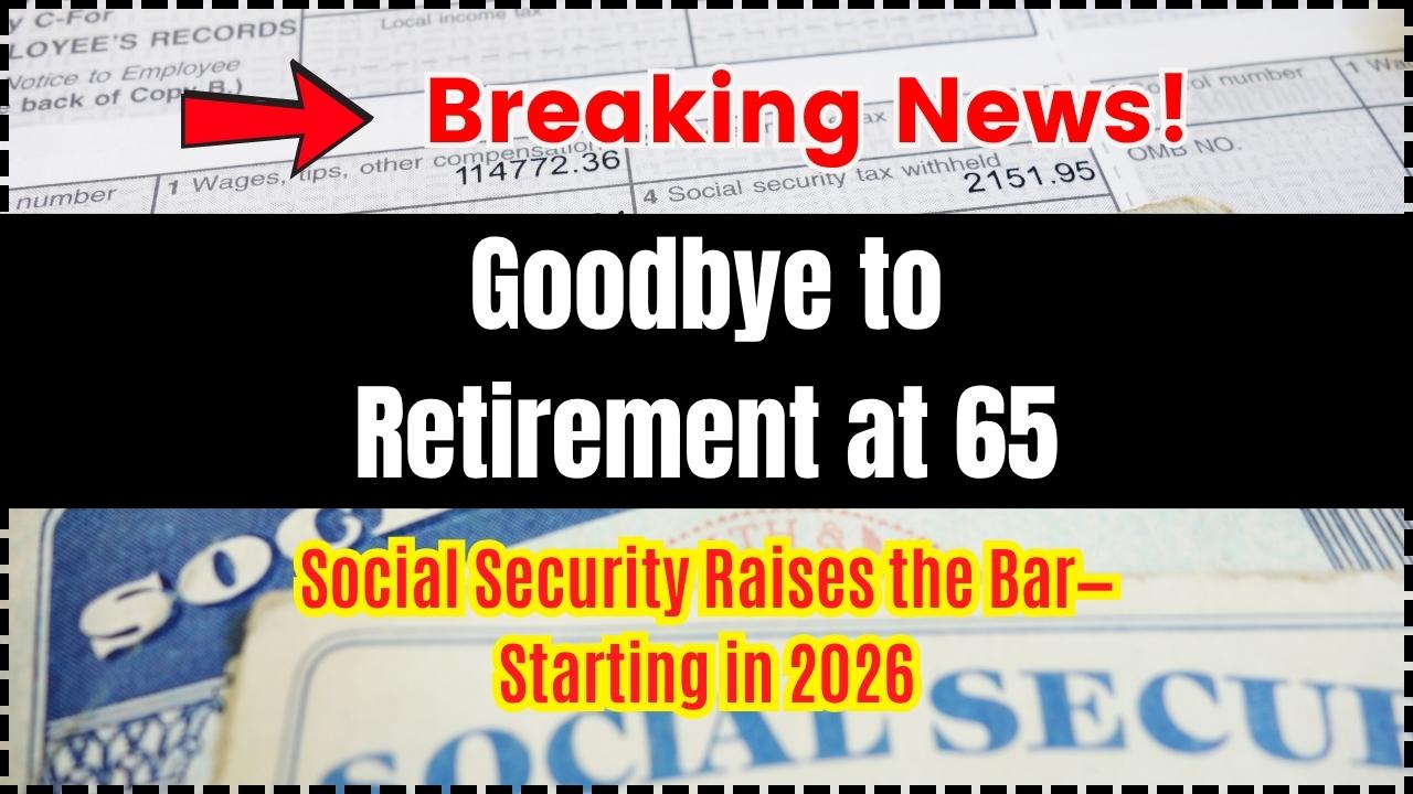 Goodbye to Retirement at 65 Social Security Raises the Bar