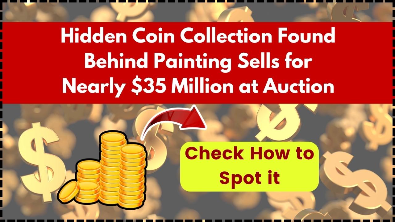 Hidden Coin Collection Found Behind Painting Sells for Nearly $35 Million at Auction