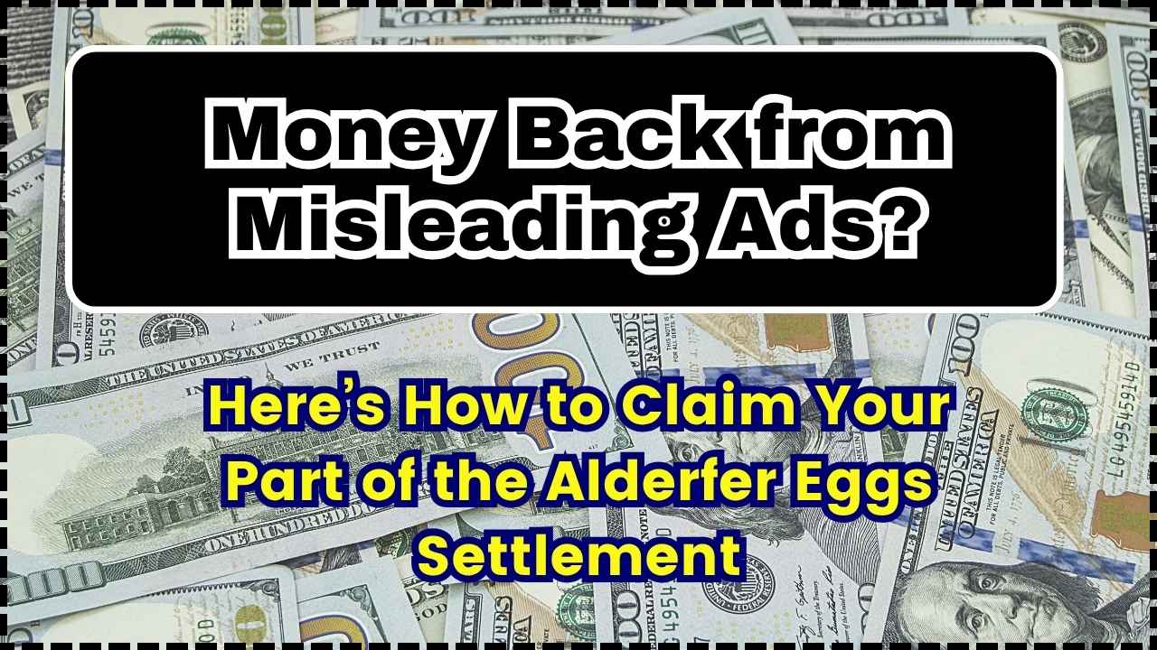 Money Back from Misleading Ads Here’s How to Claim Your Part of the Alderfer Eggs Settlement