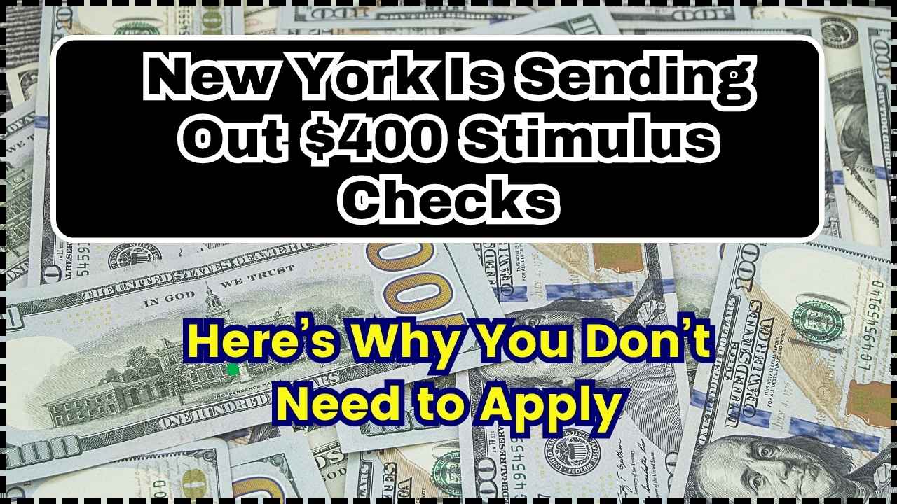 New York Is Sending Out $400 Stimulus Checks