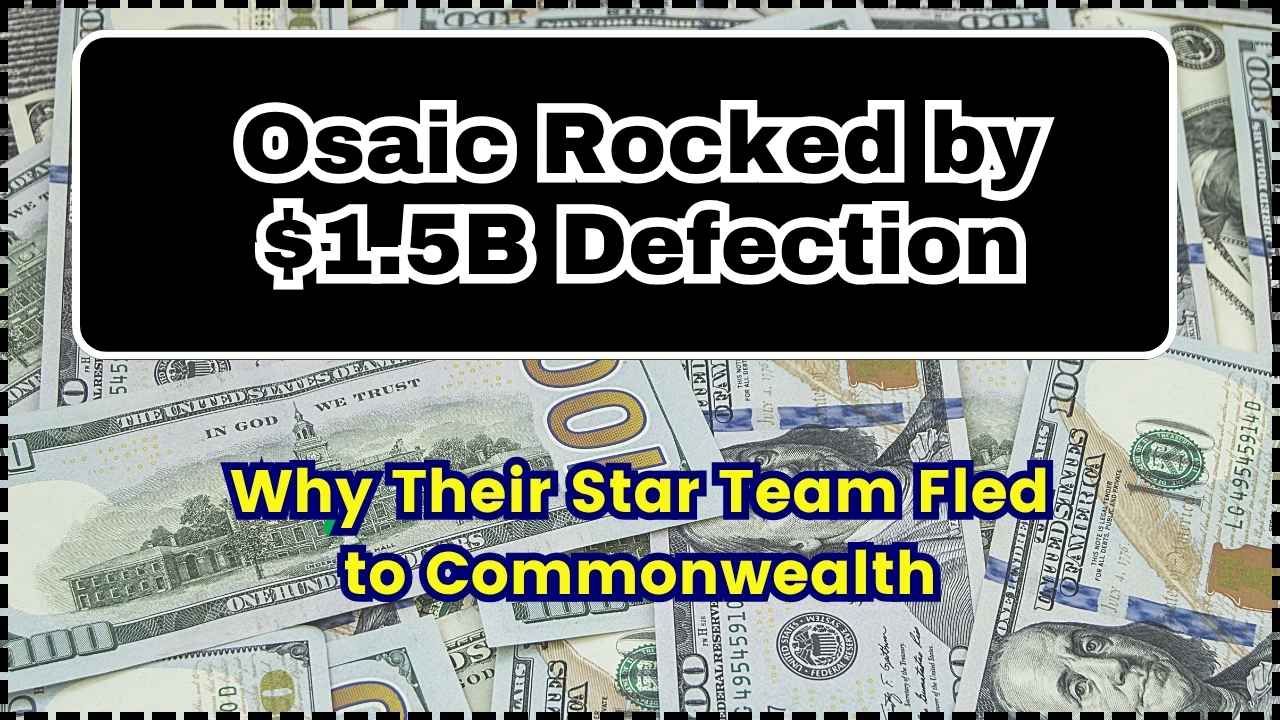 Osaic Rocked by $1.5B Defection
