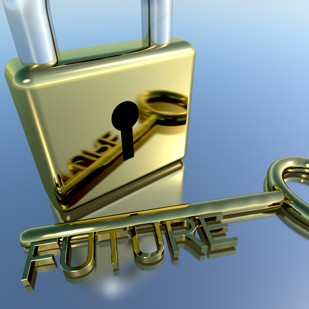 Gen X Faces the Harshest Financial Reality With the Least Security for Retirement 2 Padlock with future key