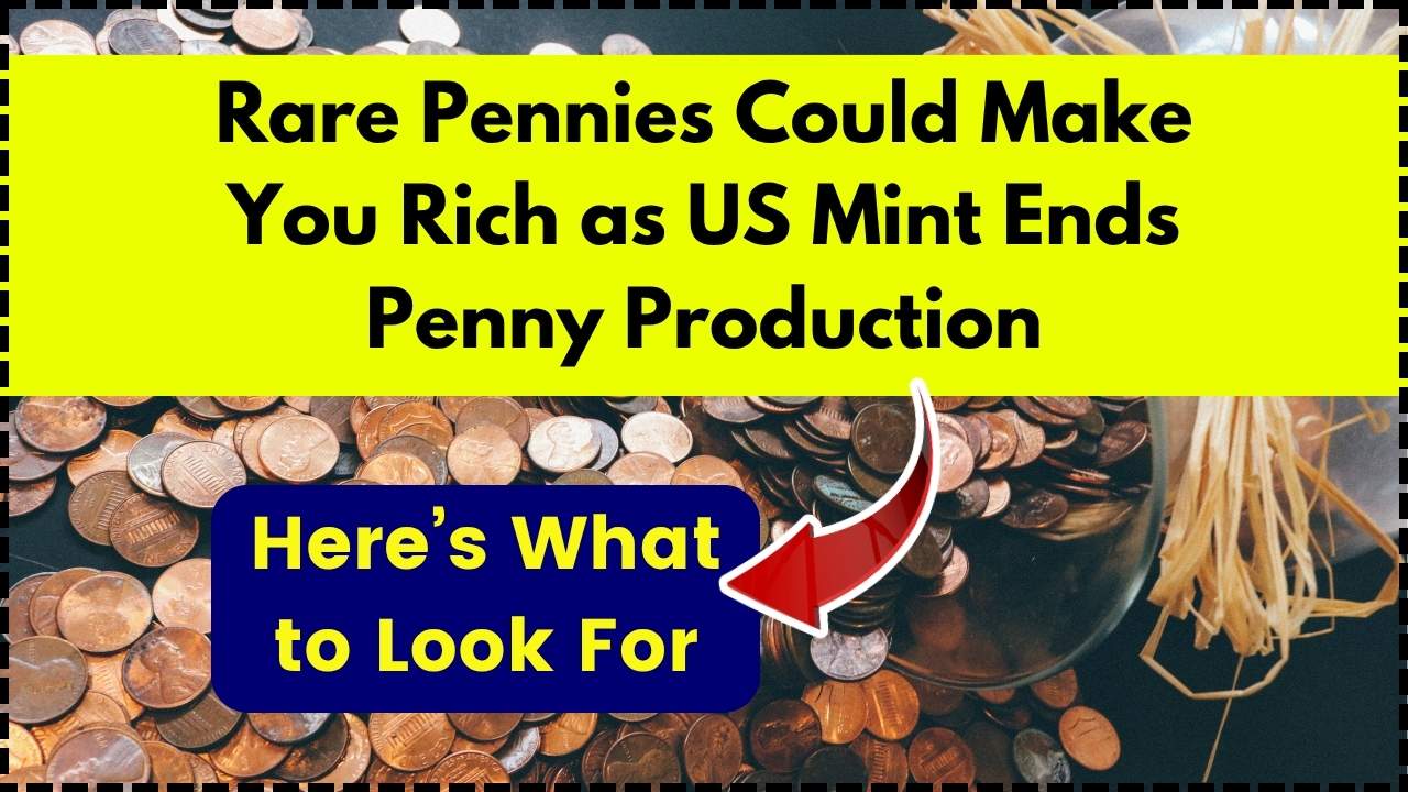 Rare Pennies Could Make You Rich as US Mint Ends Penny Production