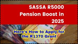 SASSA R5000 Pension Boost in 2025