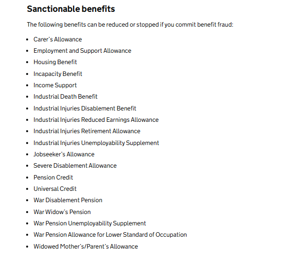Benefit Cheat Who Stole £53,000 Only Loses £36 a Month; Outrage Sparks Nationwide 3 Sanctioned Benefits of DWP