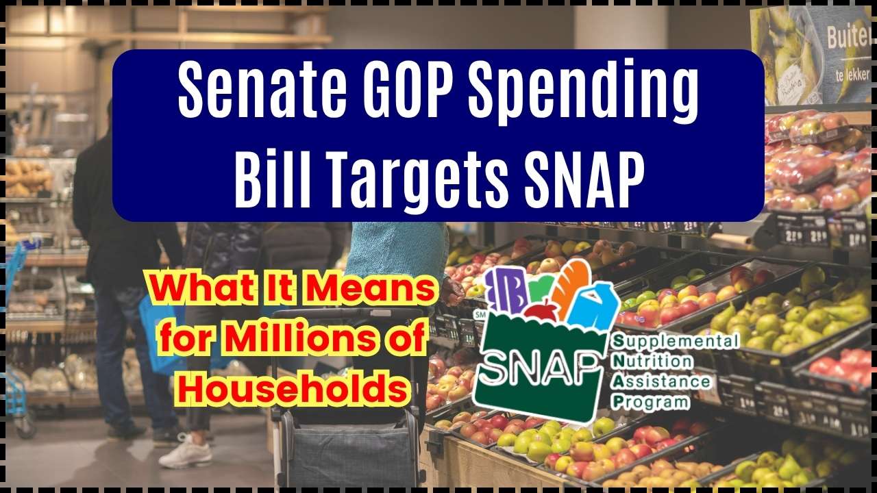 Senate GOP Spending Bill Targets SNAP