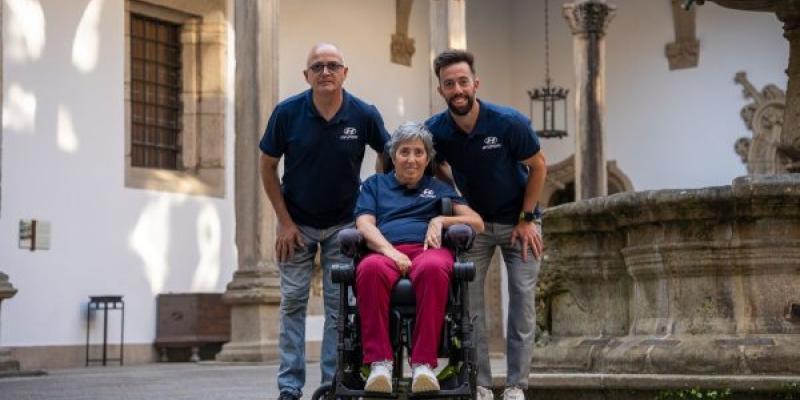 Hyundai Transforms Its Futuristic Vehicle for a Life-Changing Camino de Santiago Journey with a Mother Battling Multiple Sclerosis 4 Silvia Roldán