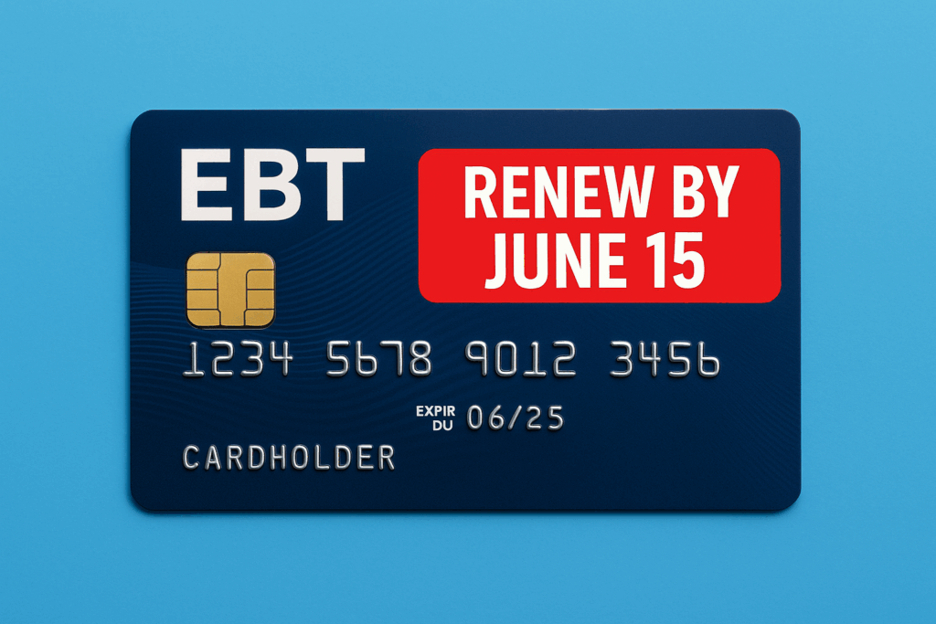 SNAP Recertification Deadline for June 2025: Renew Your Benefits Before It’s Too Late 2 Snap EBT Card