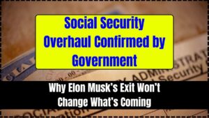 Social Security Overhaul Confirmed by Government