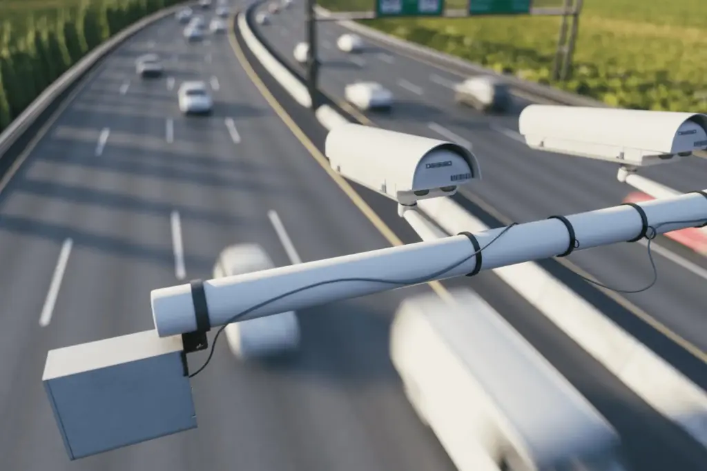 No More Warnings—Florida’s Strictest Traffic Law Enforces Mandatory Court & Jail for Speeders 3 Speed enforcement camera setup