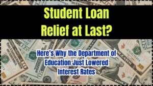 Student Loan Relief at Last
