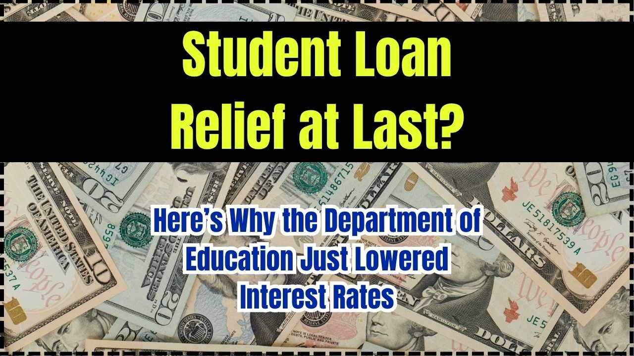 Student Loan Relief at Last