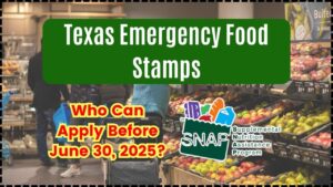 Texas Emergency Food Stamps Who Can Apply Before June 30, 2025