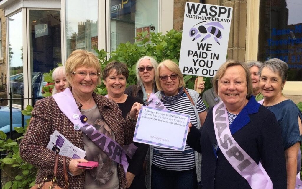 WASPI Women Celebrate Breakthrough in Legal Battle Against UK Government Over Lost Pensions 4 WASPI Women in Northumberland